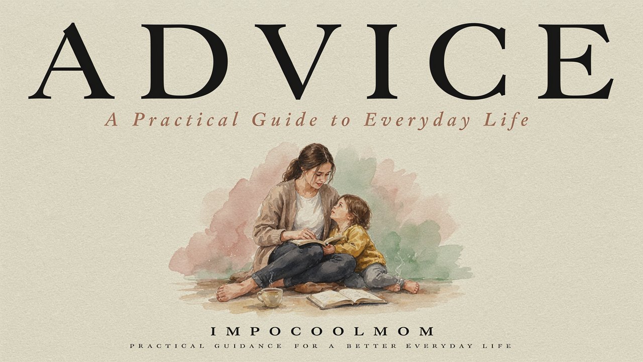 Advice Life Impocoolmom: Practical Guidance for Everyday Life