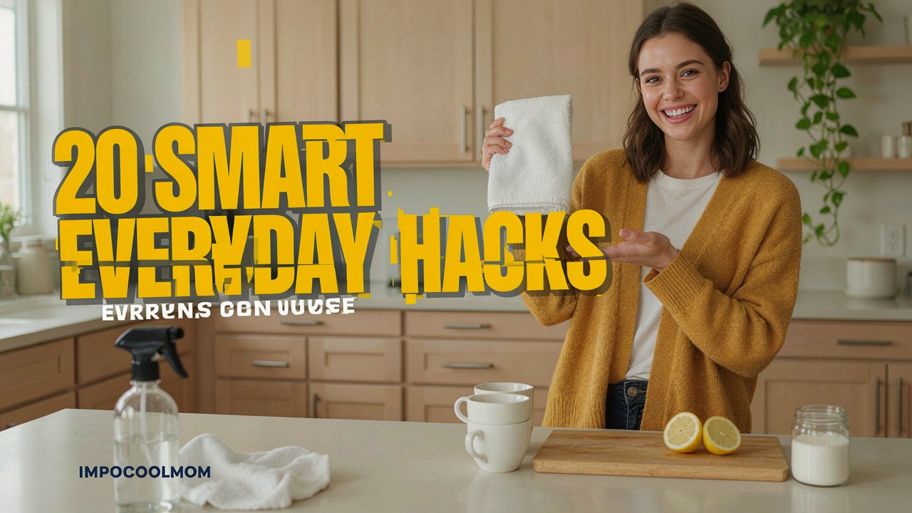 Impocoolmom Hacks: 20 Smart Everyday Hacks Everyone Can Use